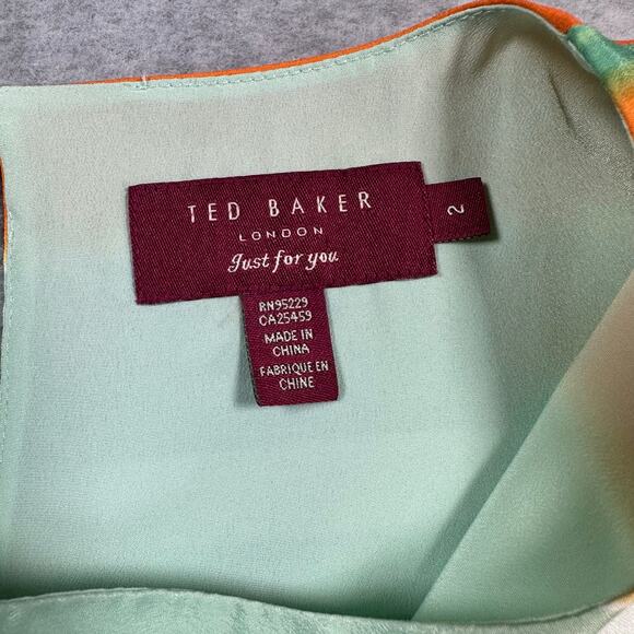 Ted Baker London Dress Size 2 = US 6 - Picture 7 of 11